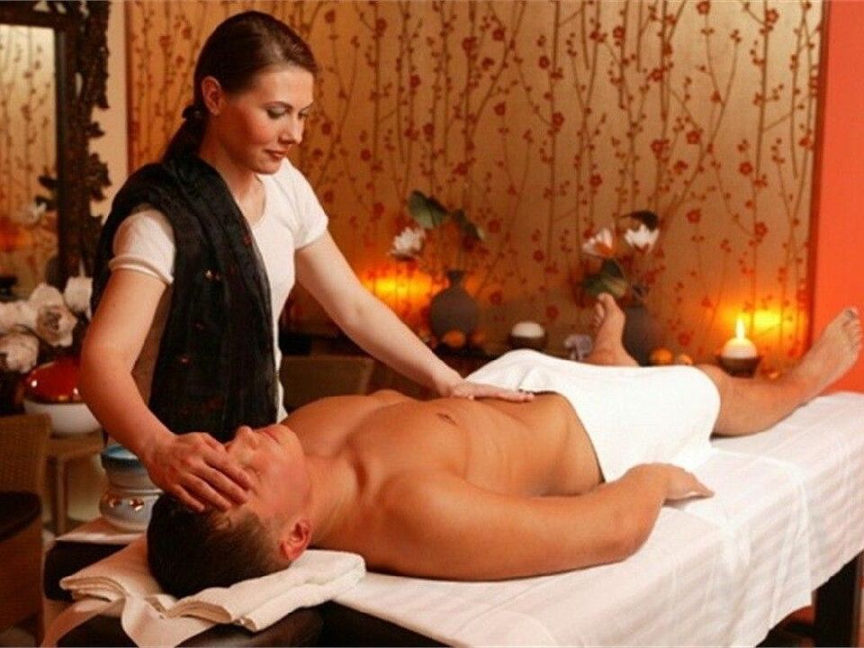 Massage to treat prostatitis
