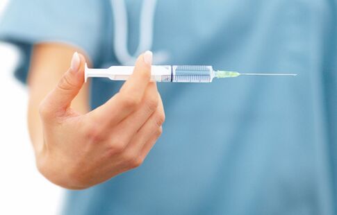 Injections to treat prostatitis