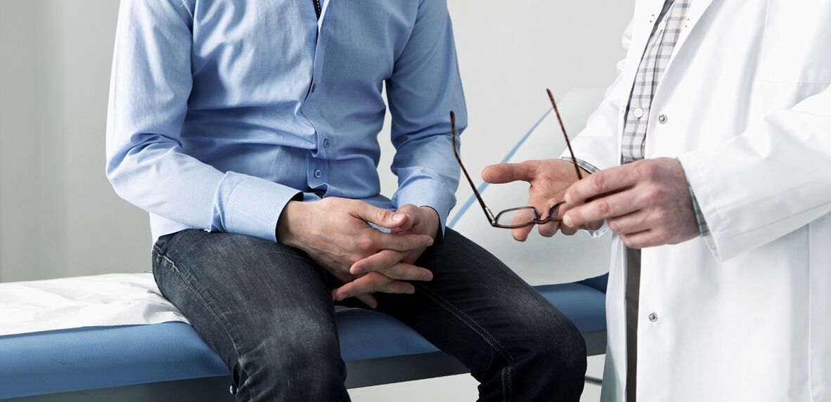 Prostatitis doctor appointment
