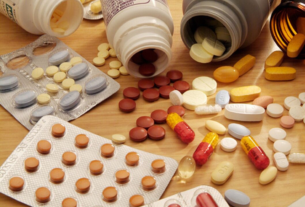 Various drugs to treat prostatitis