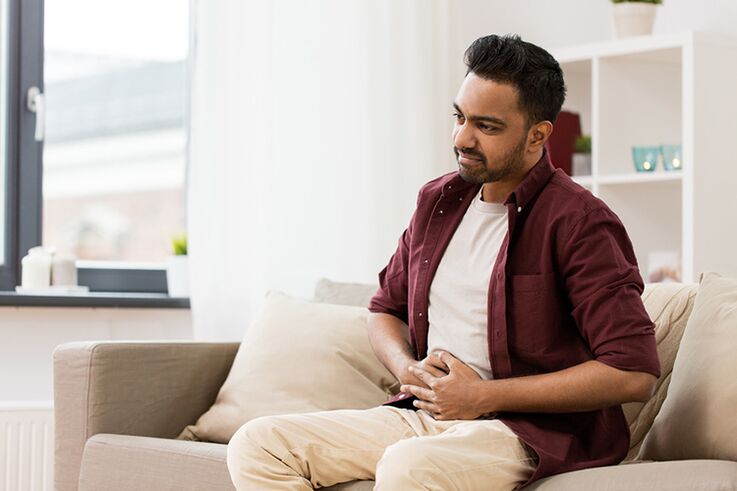 Men with first symptoms of prostatitis