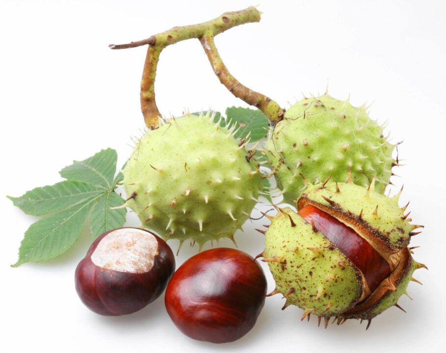 Chestnut shells treat prostatitis